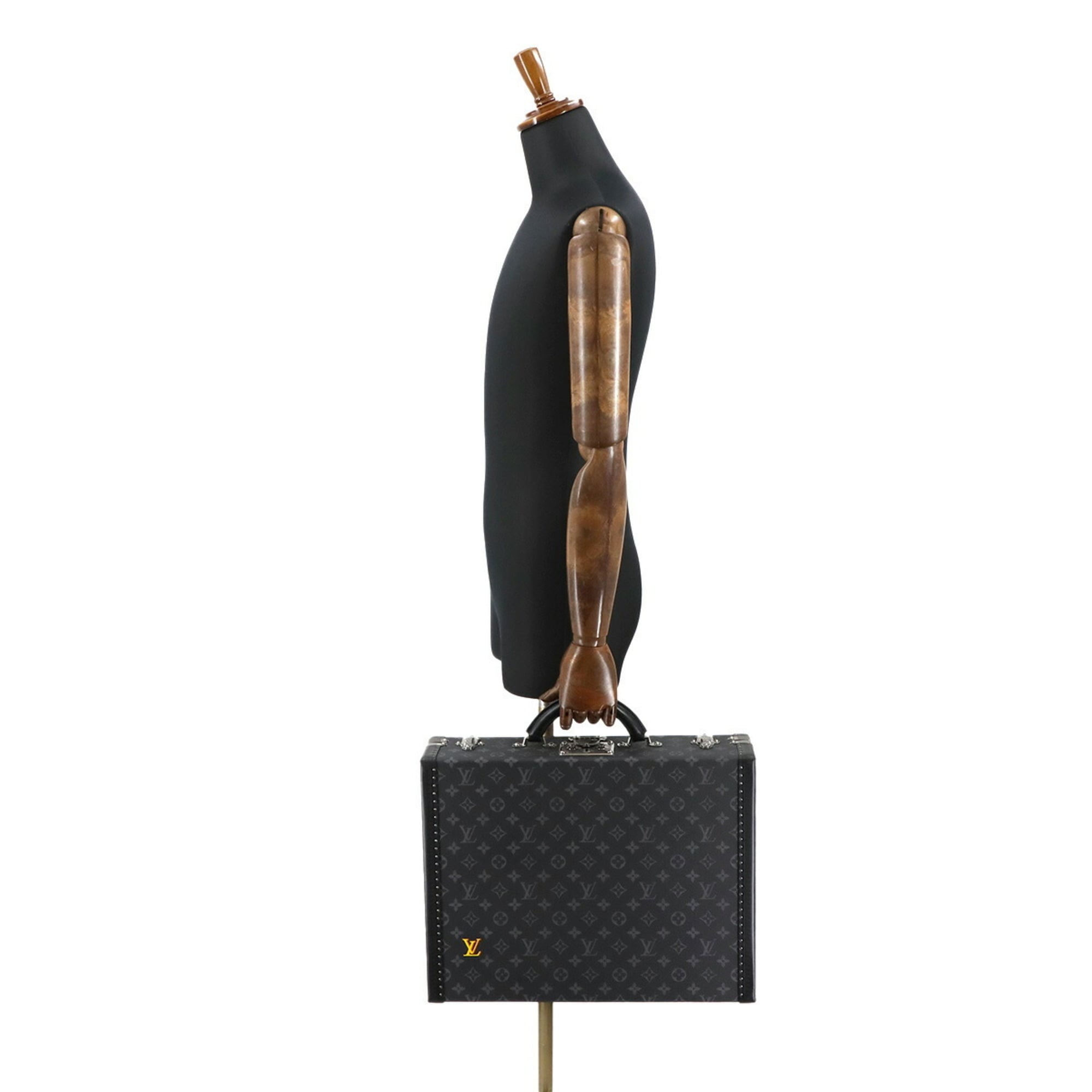 Louis Vuitton Black Monogram Eclipse Monogram Eclipse Attaché Case Briefcase Handbag