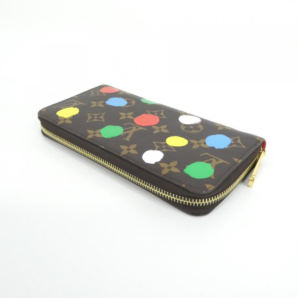 Louis Vuitton Marron Coated Canvas Long Wallet