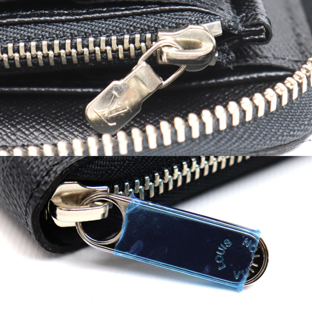 Louis Vuitton Black Damier Graphite Damier Graphite Long Wallet
