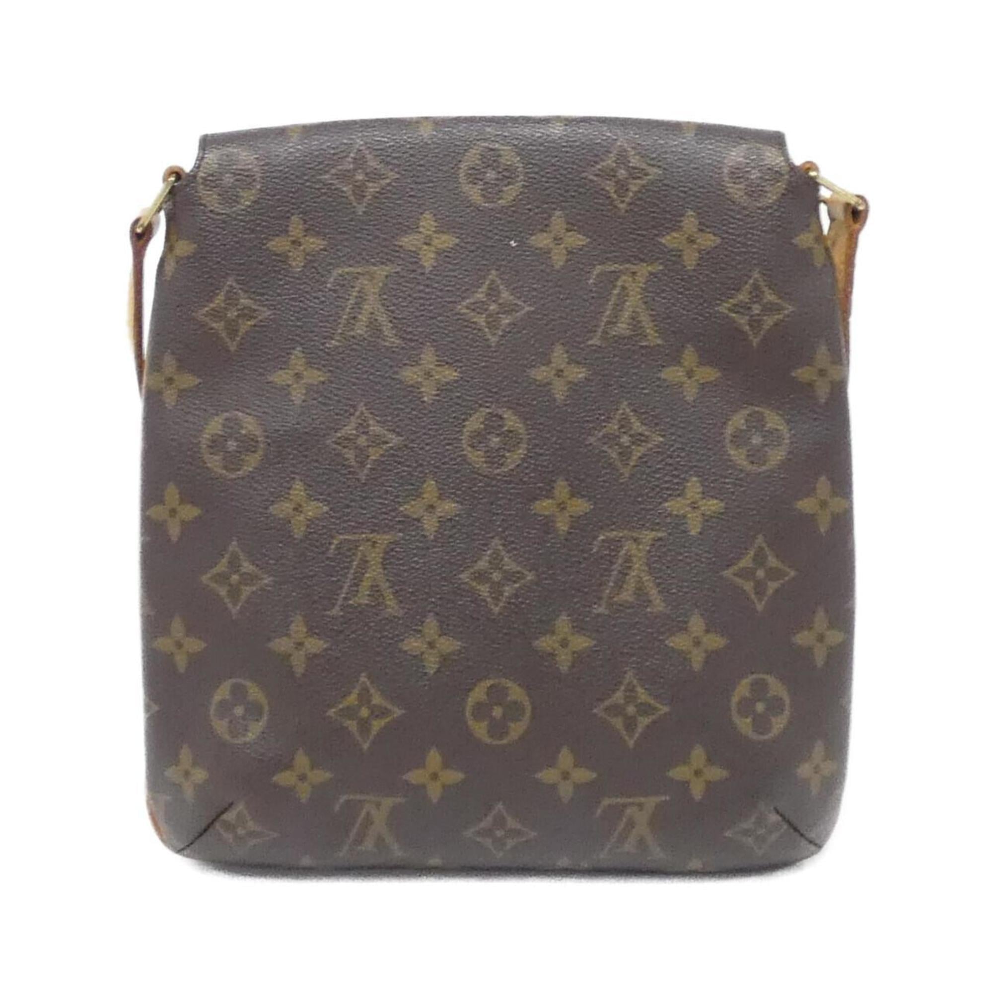 Louis Vuitton Marron Coated Canvas Shoulder Bag