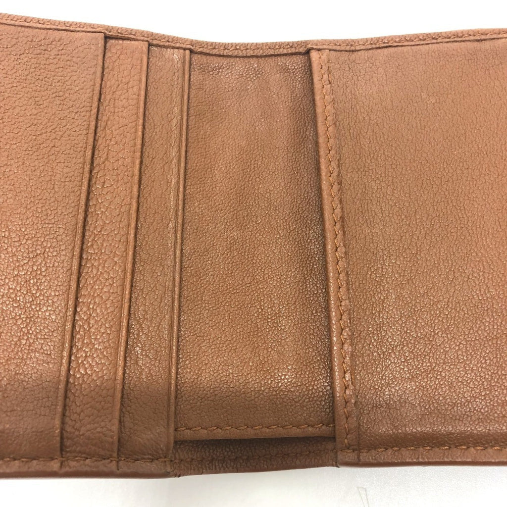 Bottega Veneta Intrecciato Brown Leather Wallet (Tri-Fold)