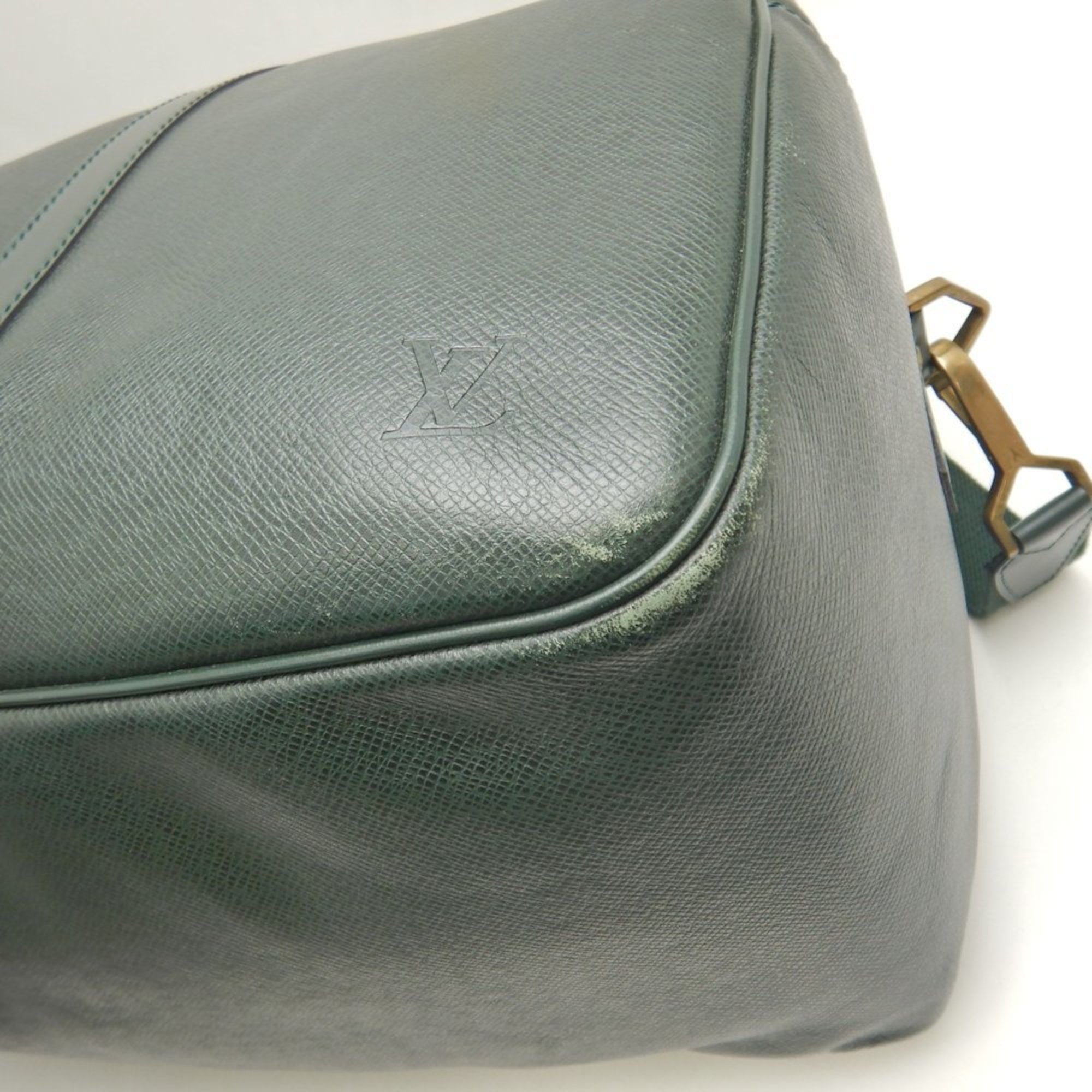 Louis Vuitton Episea Taiga Leather Boston Bag