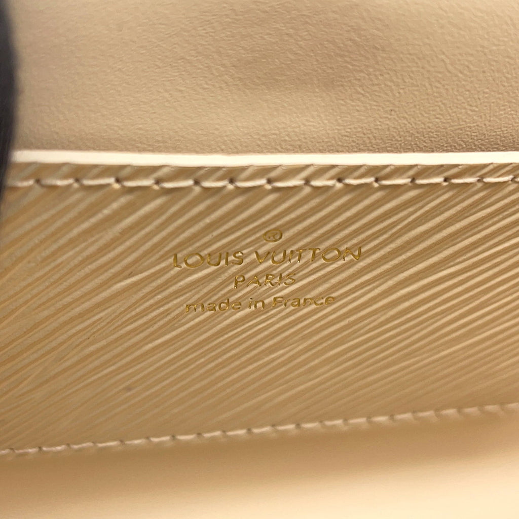 Louis Vuitton White Exotic Leather Handbag