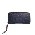 Louis Vuitton Marine Rouge Monogram Empreinte Long Wallet