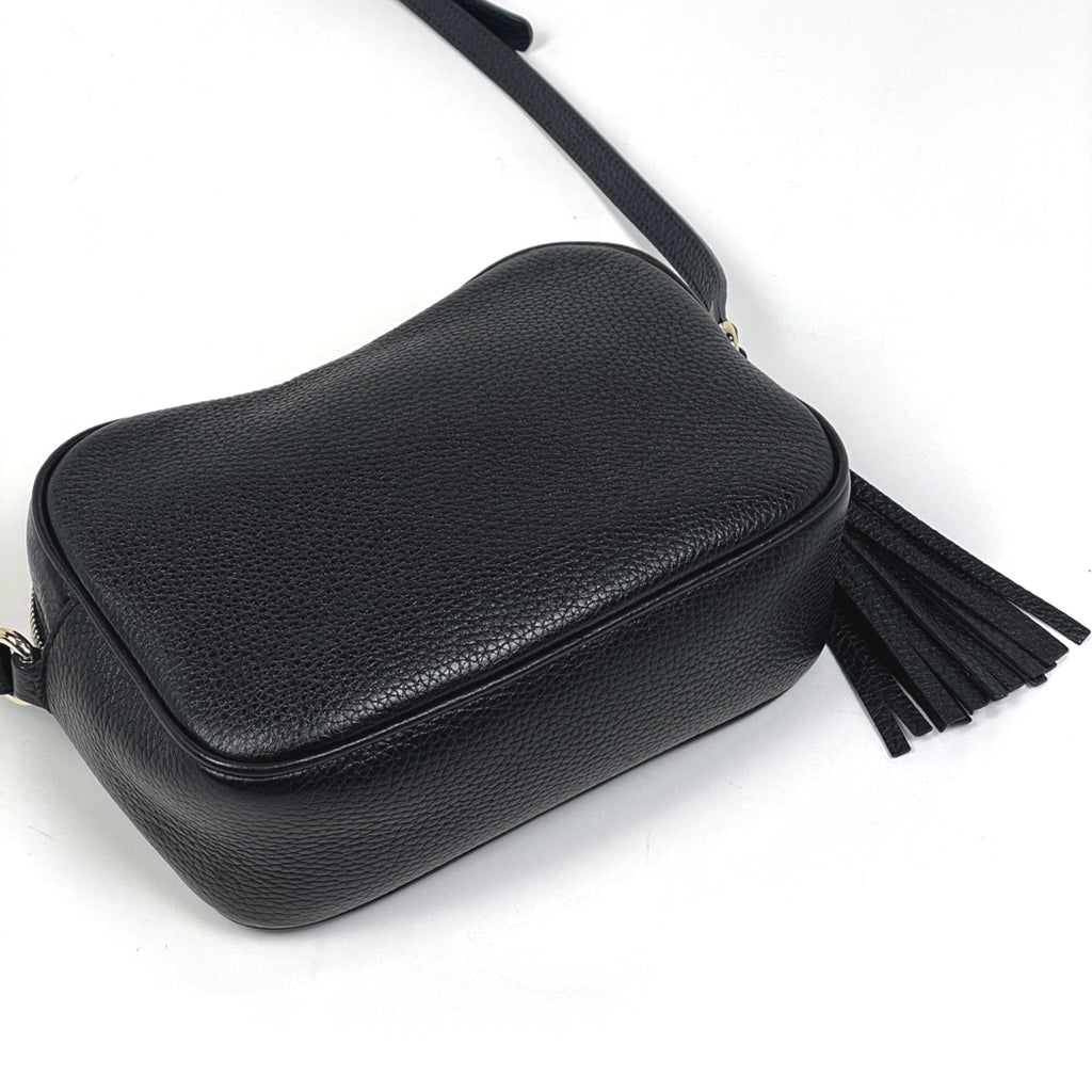 Gucci Black Leather Shoulder Bag (Pre-Owned)