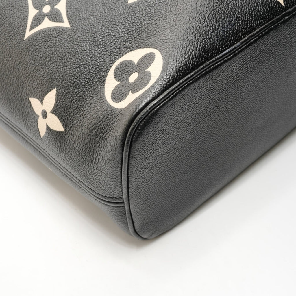 Louis Vuitton Black Monogram Empreinte Tote Bag