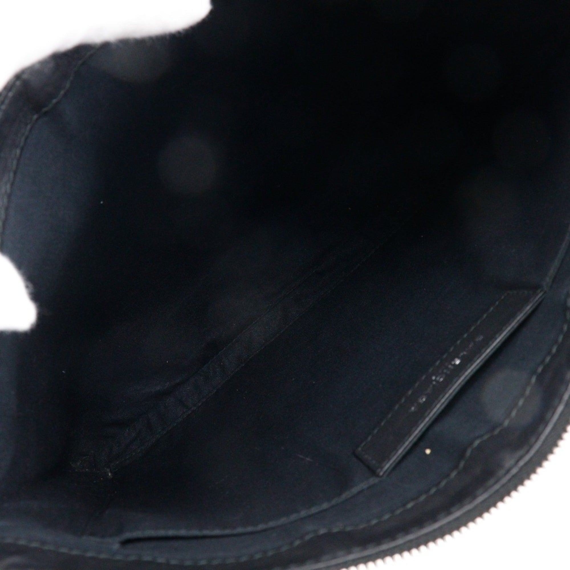 Balenciaga Black Suede Clutch