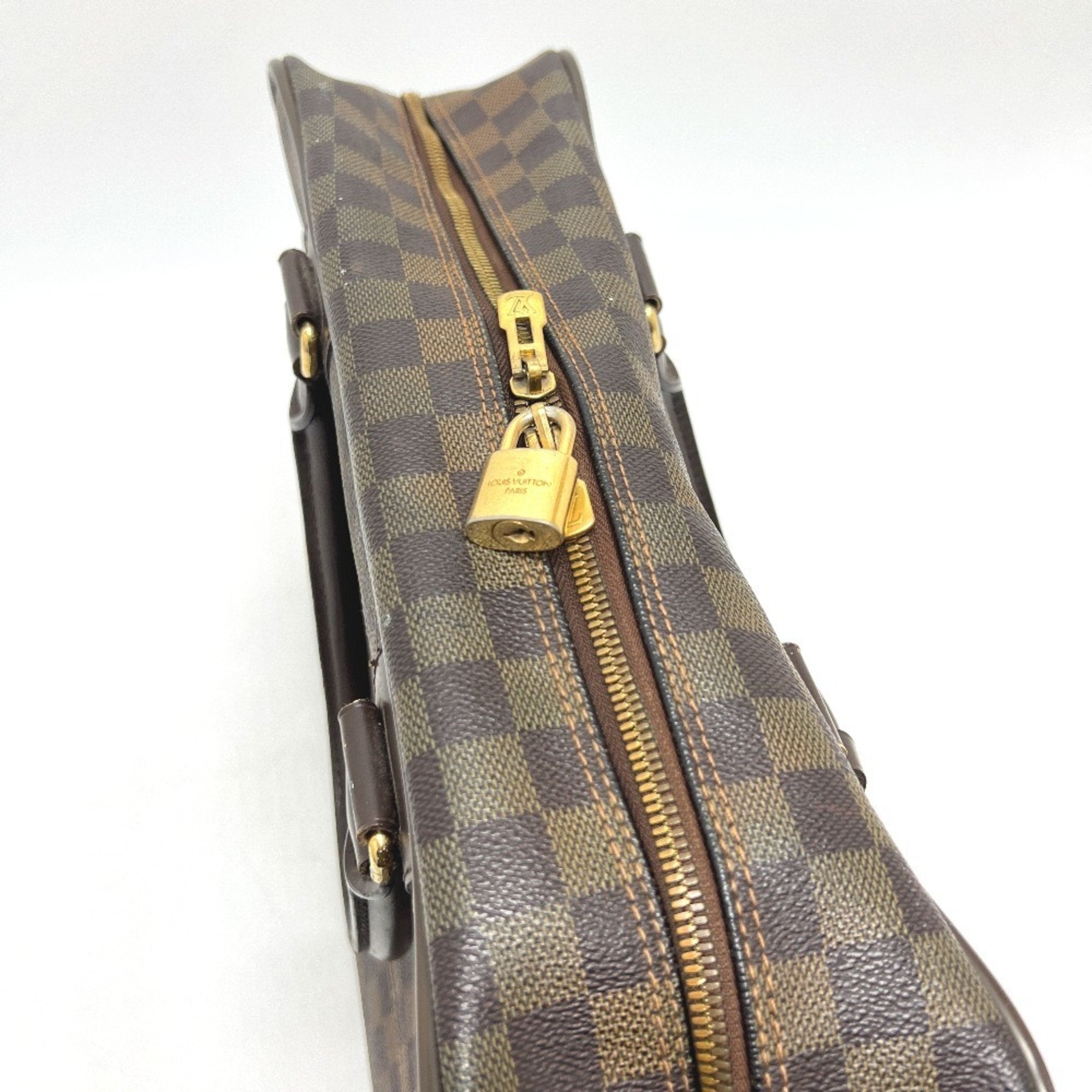 Louis Vuitton Brown Damier Canvas Ebene Damier Canvas Briefcase Handbag