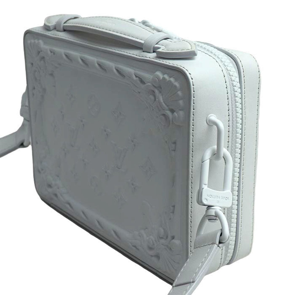 Louis Vuitton White Leather Shoulder Bag