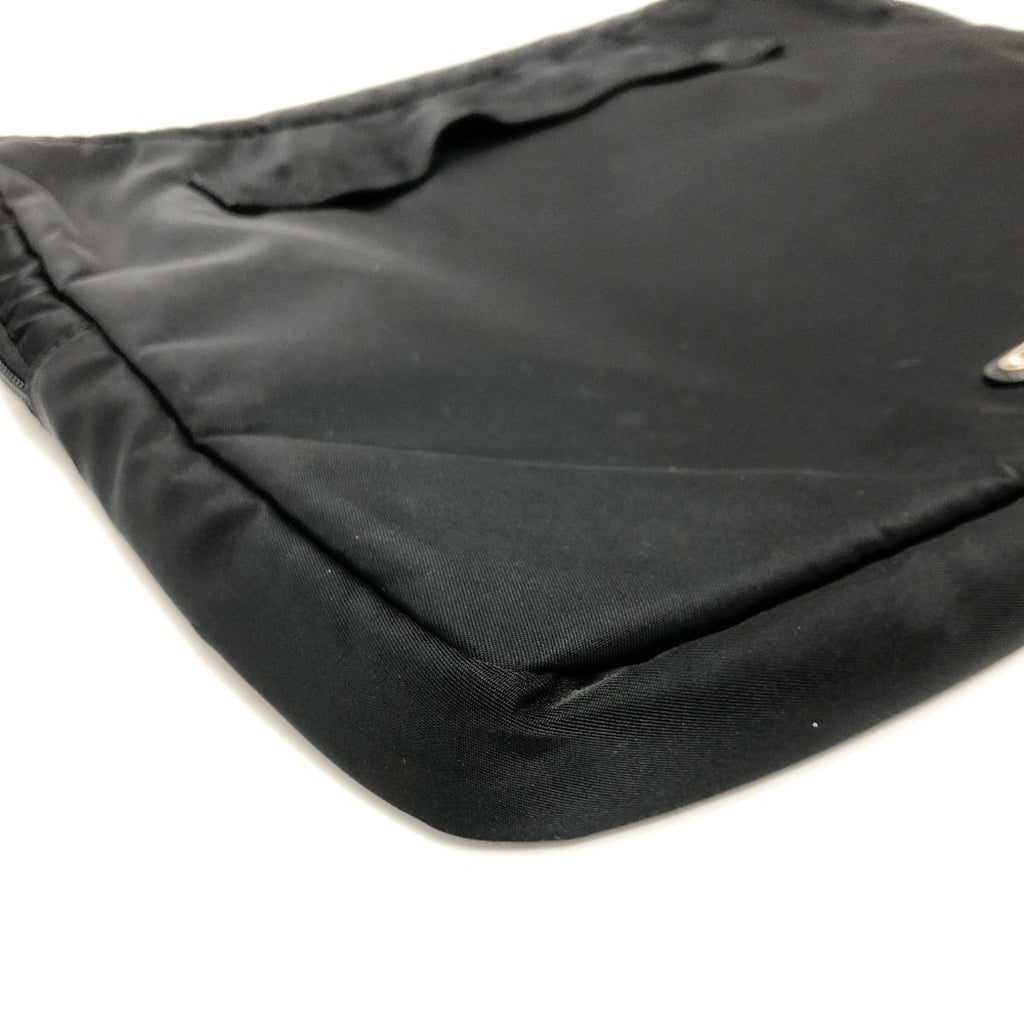 Prada Black Cloth Clutch Bag