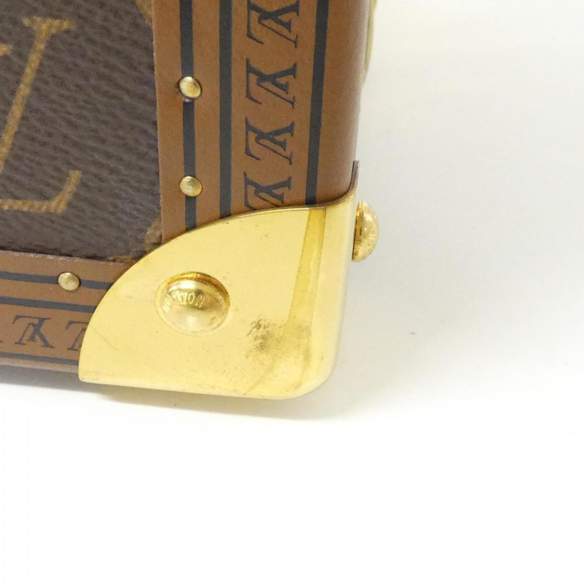 Louis Vuitton Brown Coated Canvas Attaché Case