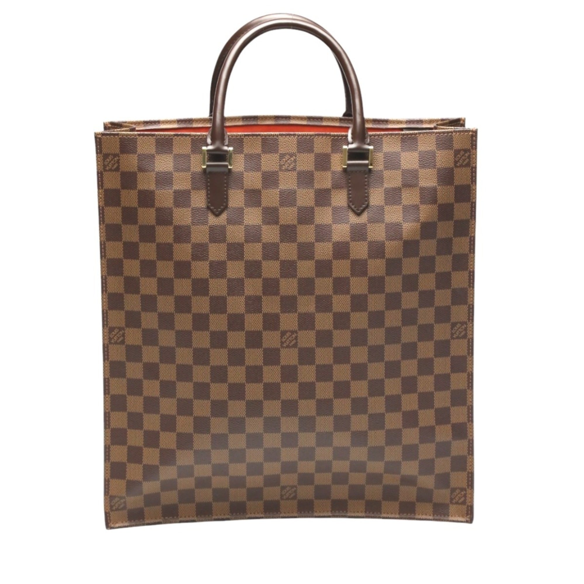 Louis Vuitton Brown Damier Canvas Ebene Damier Canvas Handbag Tote Bag