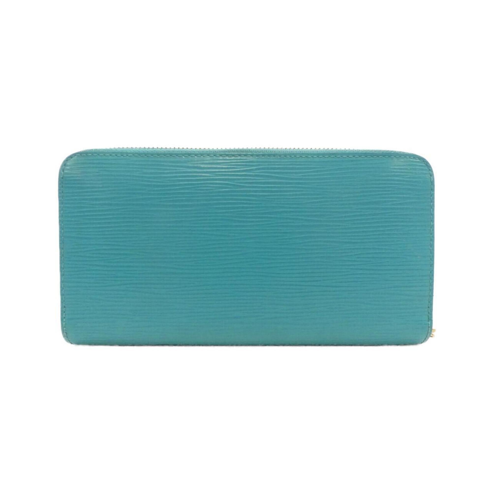 Louis Vuitton Blue Leather Long Wallet