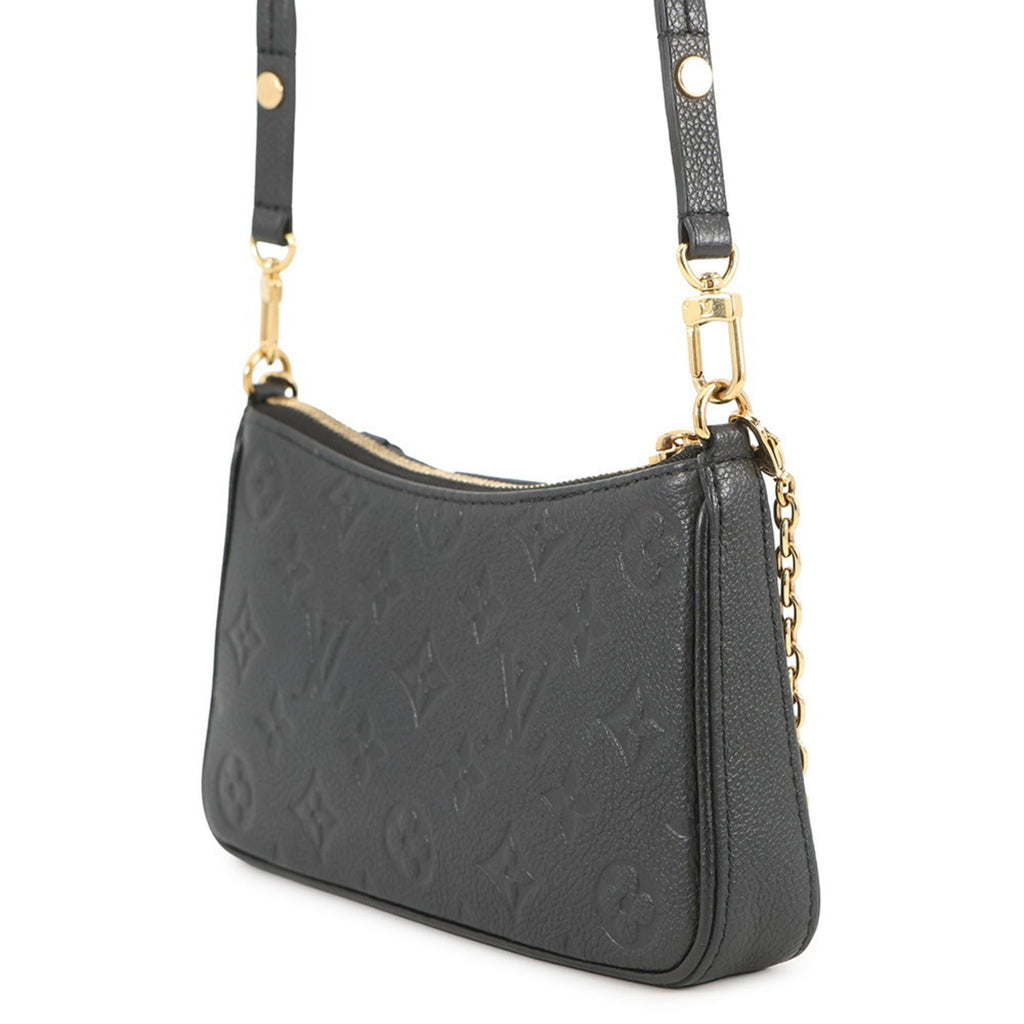 Louis Vuitton Noir Monogram Empreinte Shoulder Bag