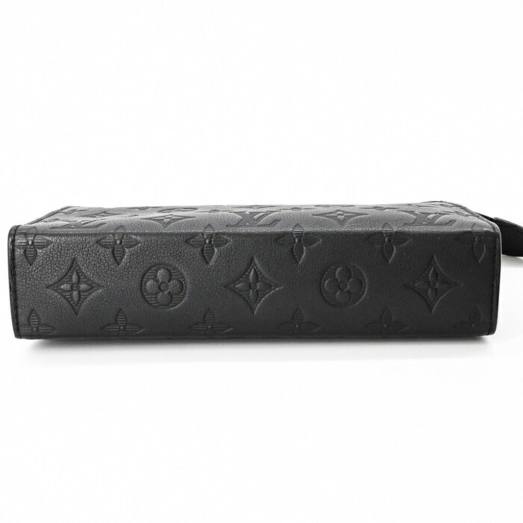 Louis Vuitton Black Monogram Shadow Shoulder Bag