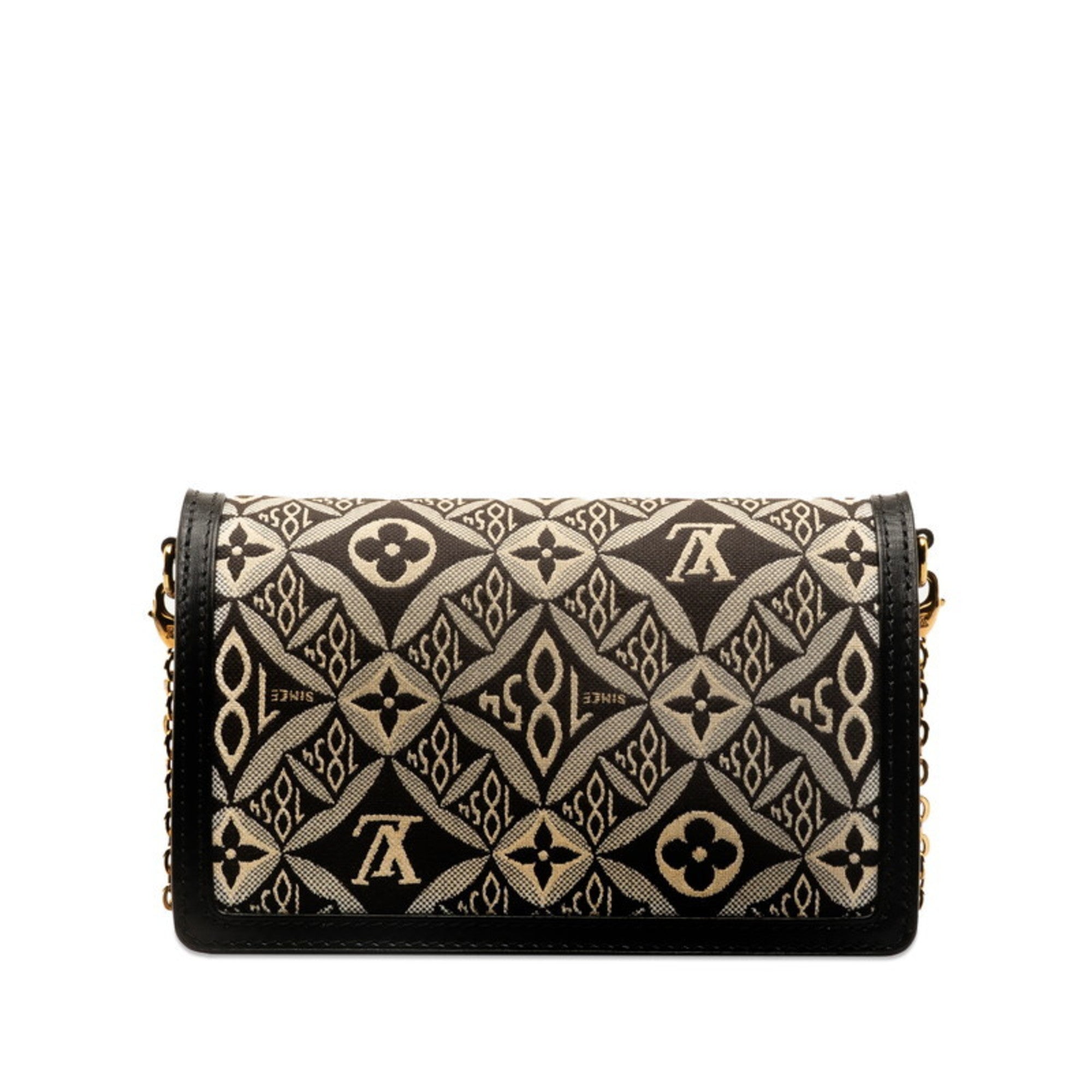 Louis Vuitton Monogram Black Monogram Noir Leather Shoulder Bag