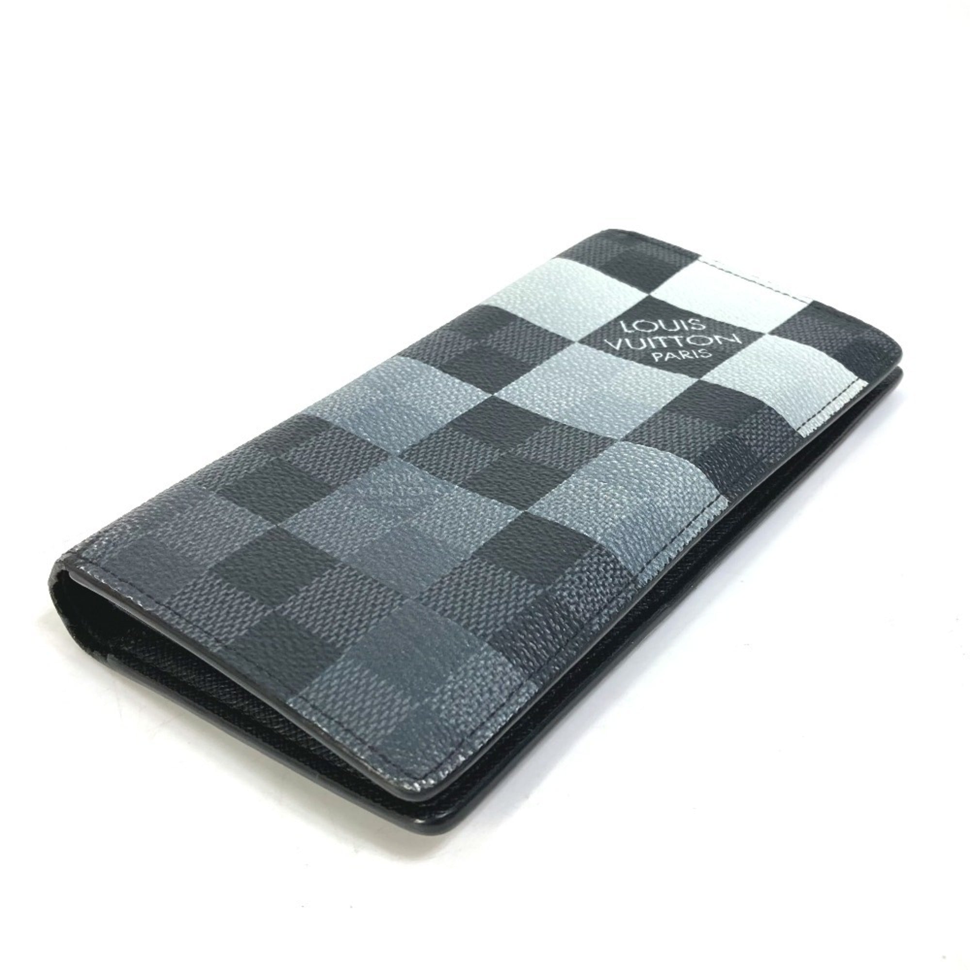 Louis Vuitton Damier Graphite Black Damier Canvas Long Wallet