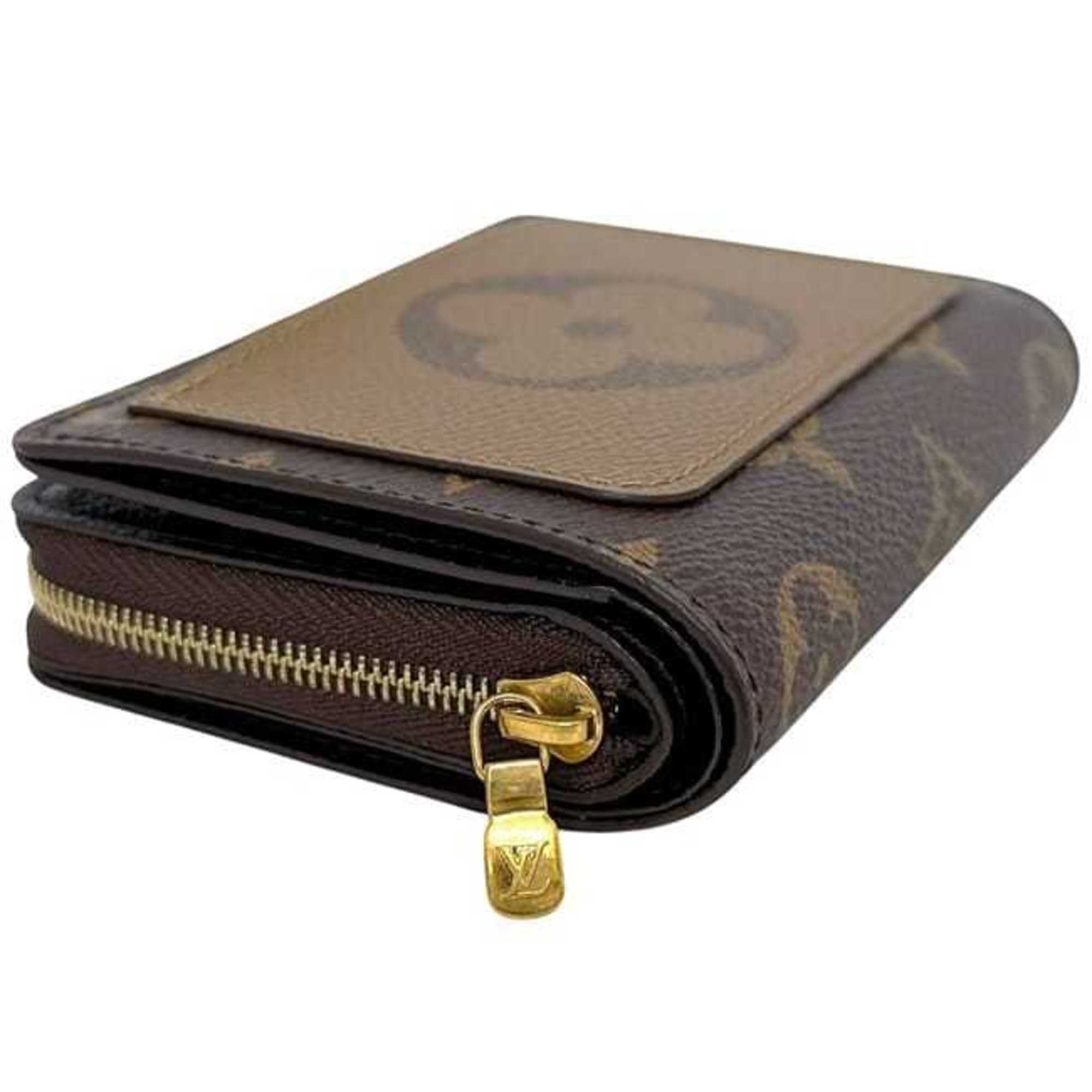 Louis Vuitton Brown Monogram Reverse Monogram Reverse Wallet
