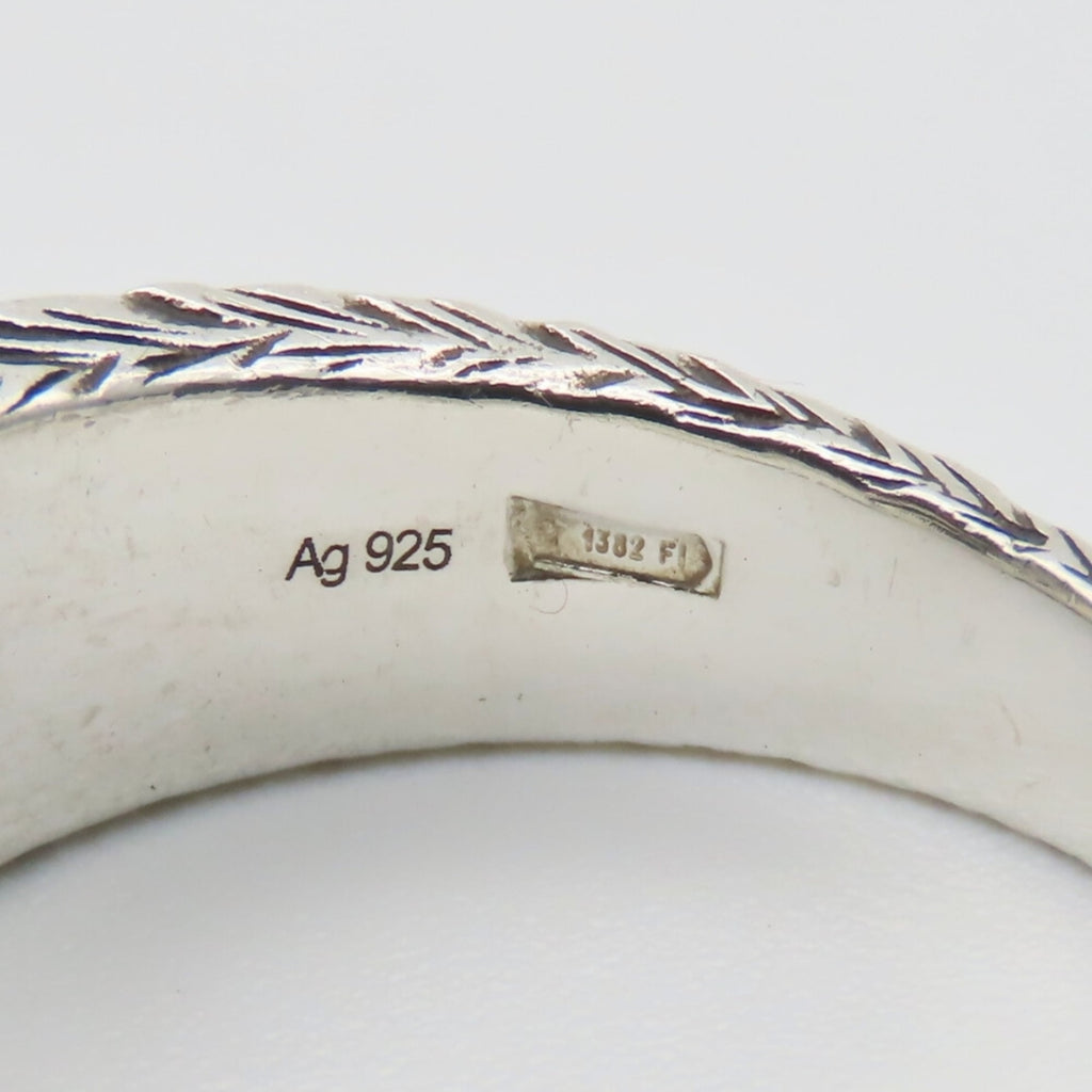 Gucci Silver Silver 925 Band Ring (Pre-Owned)