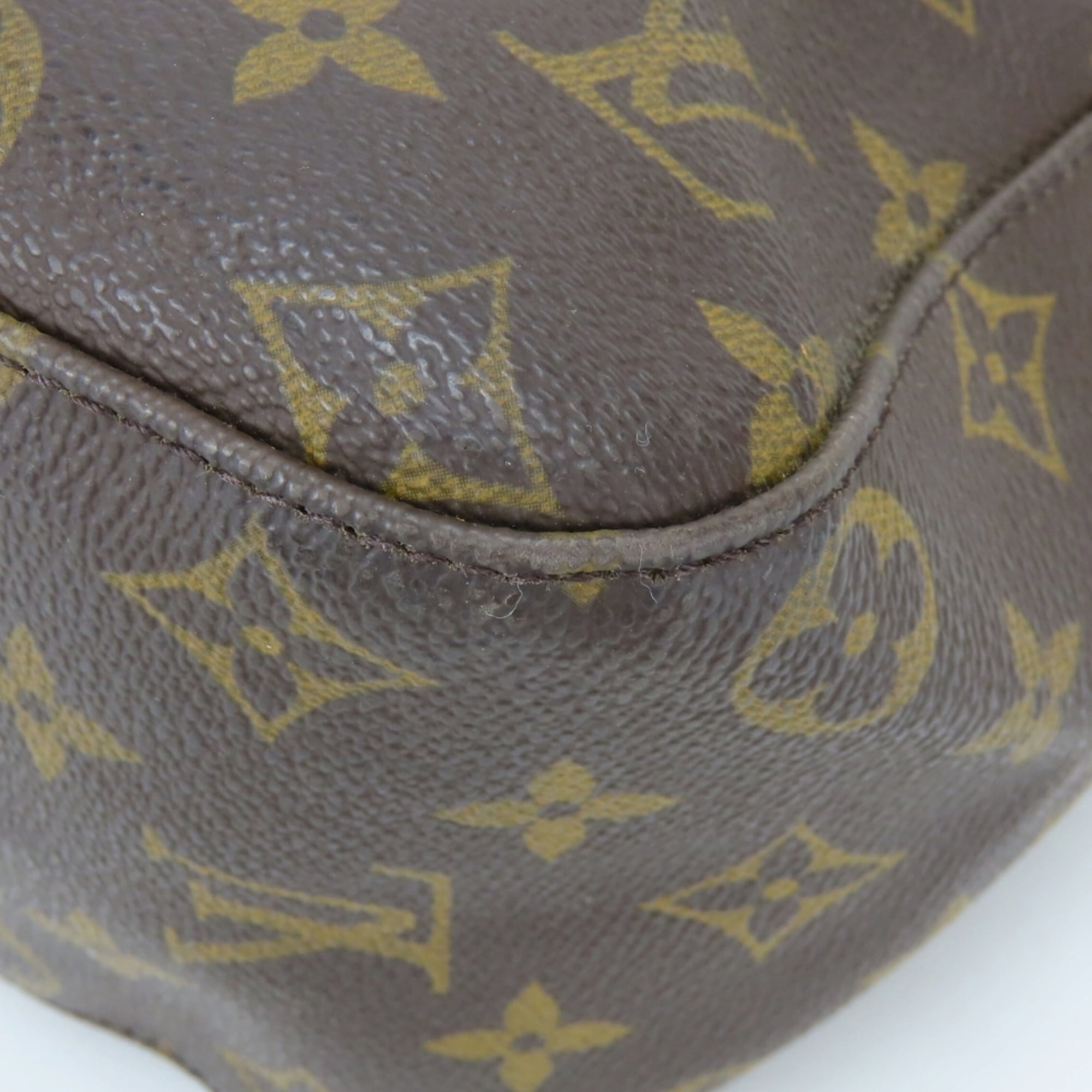 Louis Vuitton Brown Monogram Monogram Leather Shoulder Bag
