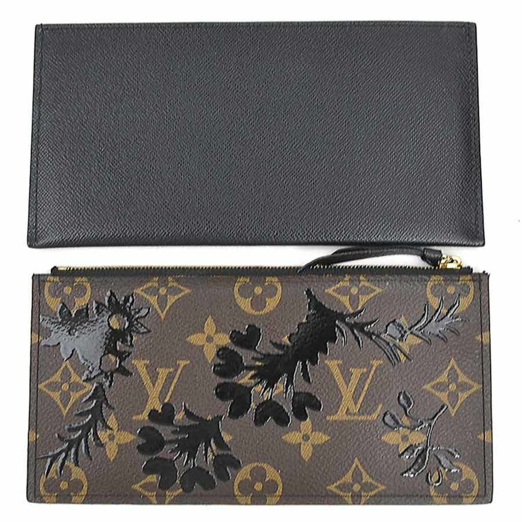 Louis Vuitton Black Brown Monogram Monogram Pochette Shoulder Bag