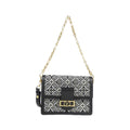 Louis Vuitton Gray Jacquard Shoulder Bag