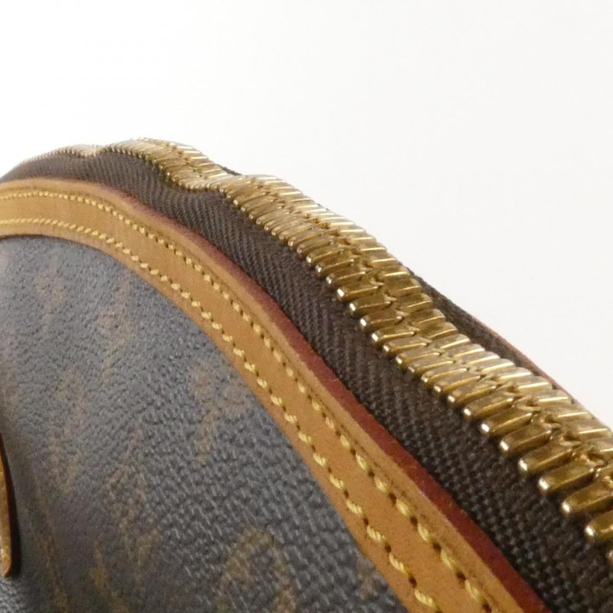Louis Vuitton Brown Coated Canvas Handbag