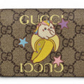 Gucci Gg Supreme Beige Brown Gg Supreme Canvas Wallet (Bi-Fold) (Pre-Owned)