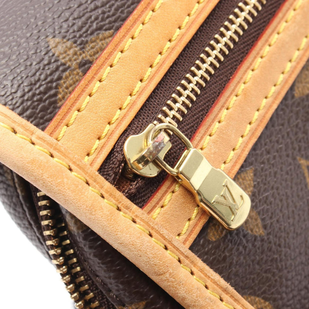 Louis Vuitton Brown Coated Canvas Leather Fanny Pack