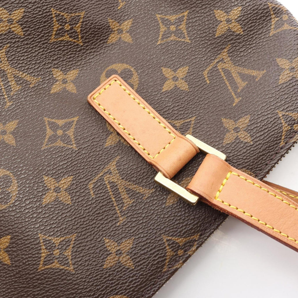 Louis Vuitton Brown Monogram Coated Canvas Leather Shoulder Bag