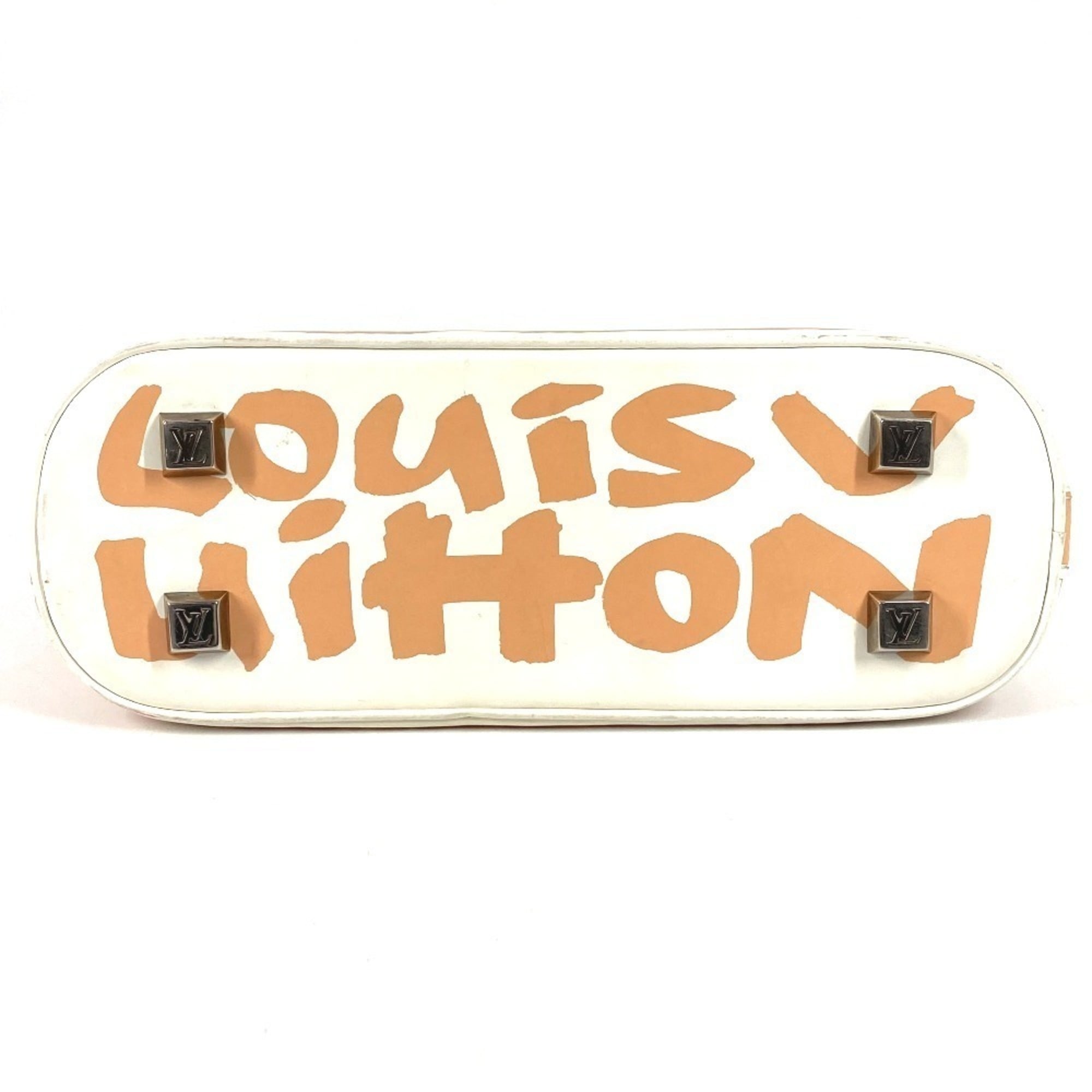Louis Vuitton Monogram Graffiti Beige White Monogram Graffiti Handbag