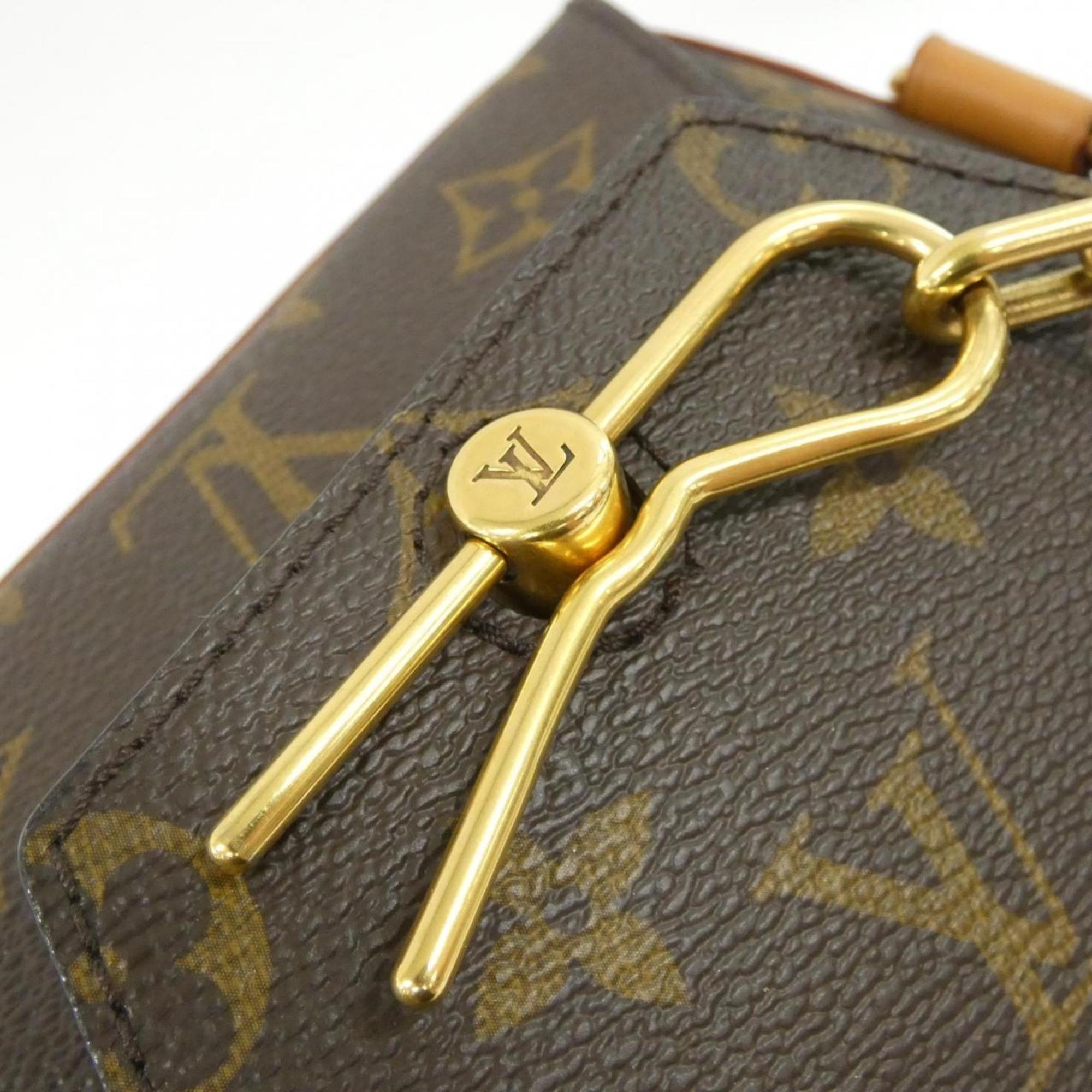 Louis Vuitton Marron Coated Canvas Shoulder Bag