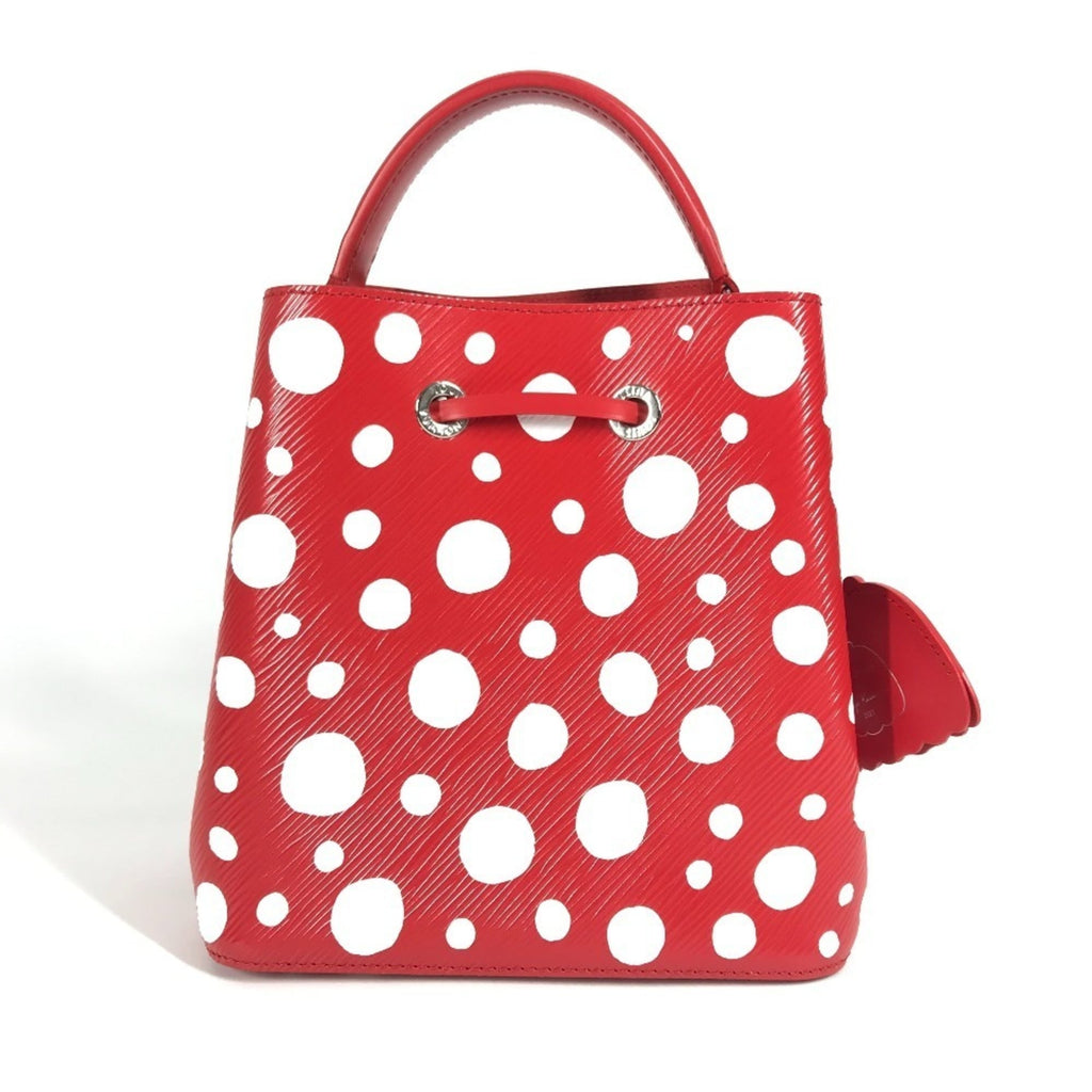 Louis Vuitton Red Color White Epi Leather Handbag Shoulder Bag