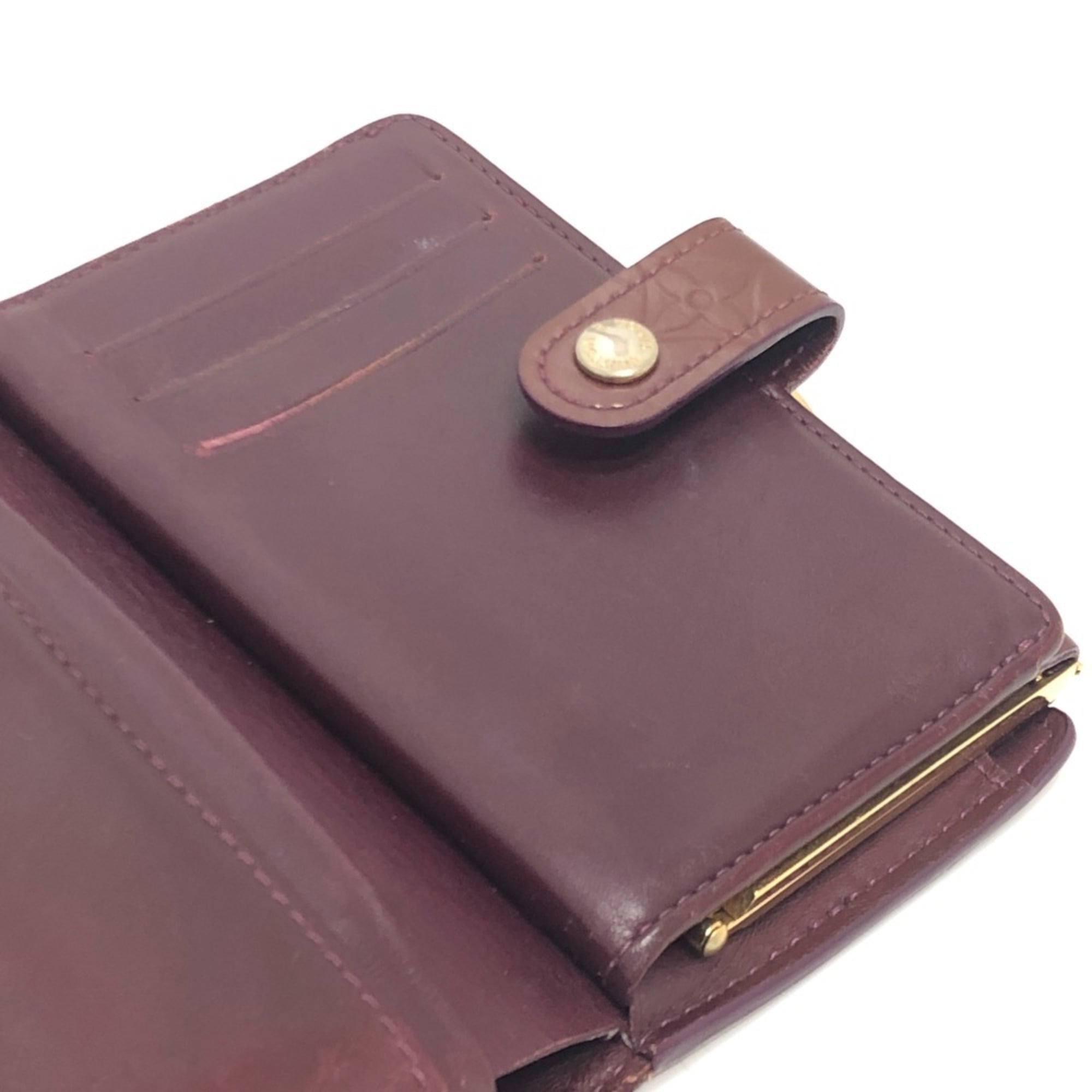 Louis Vuitton Rouge Fauviste Monogram Vernis Wallet