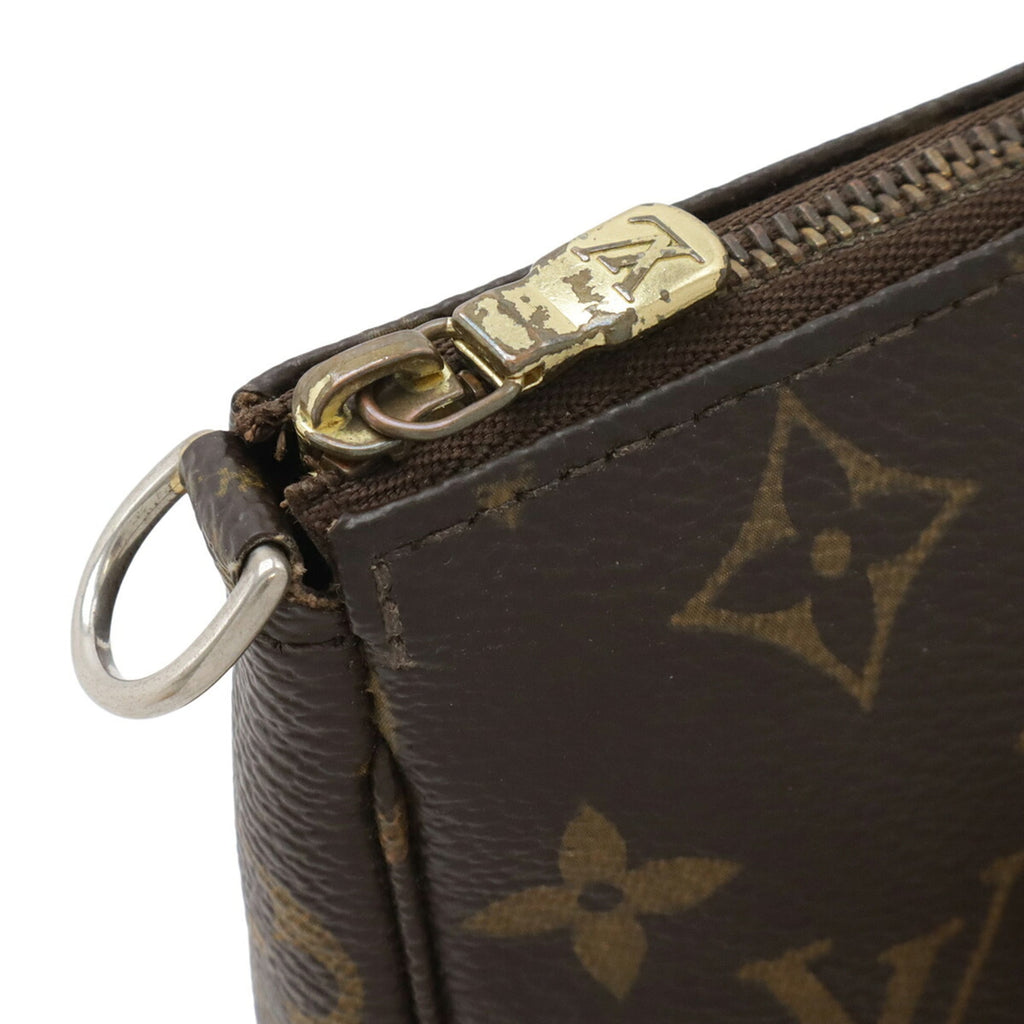 Louis Vuitton Brown Monogram Pochette Pouch