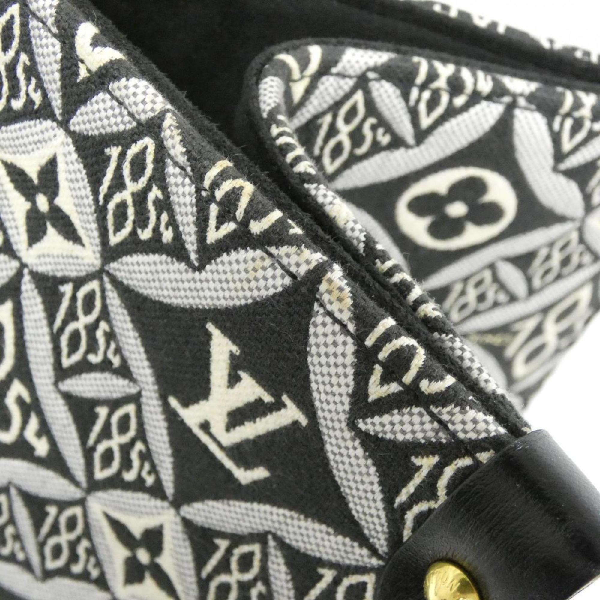 Louis Vuitton Gris Jacquard Handbag