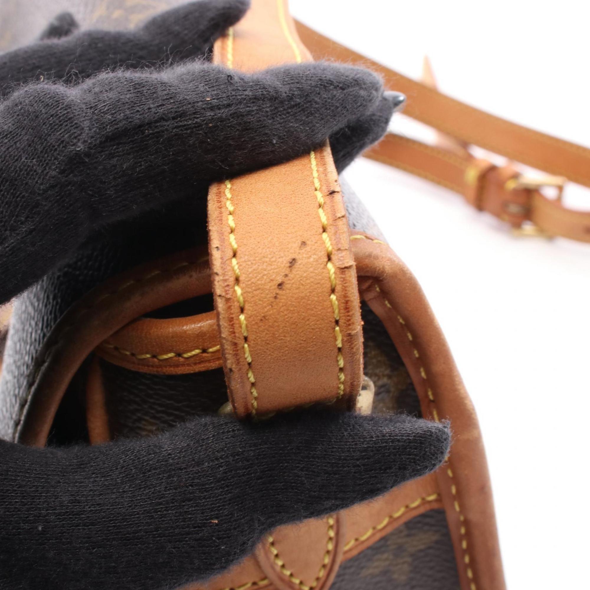 Louis Vuitton Brown Coated Canvas Pvc Leather Monogram Shoulder Bag
