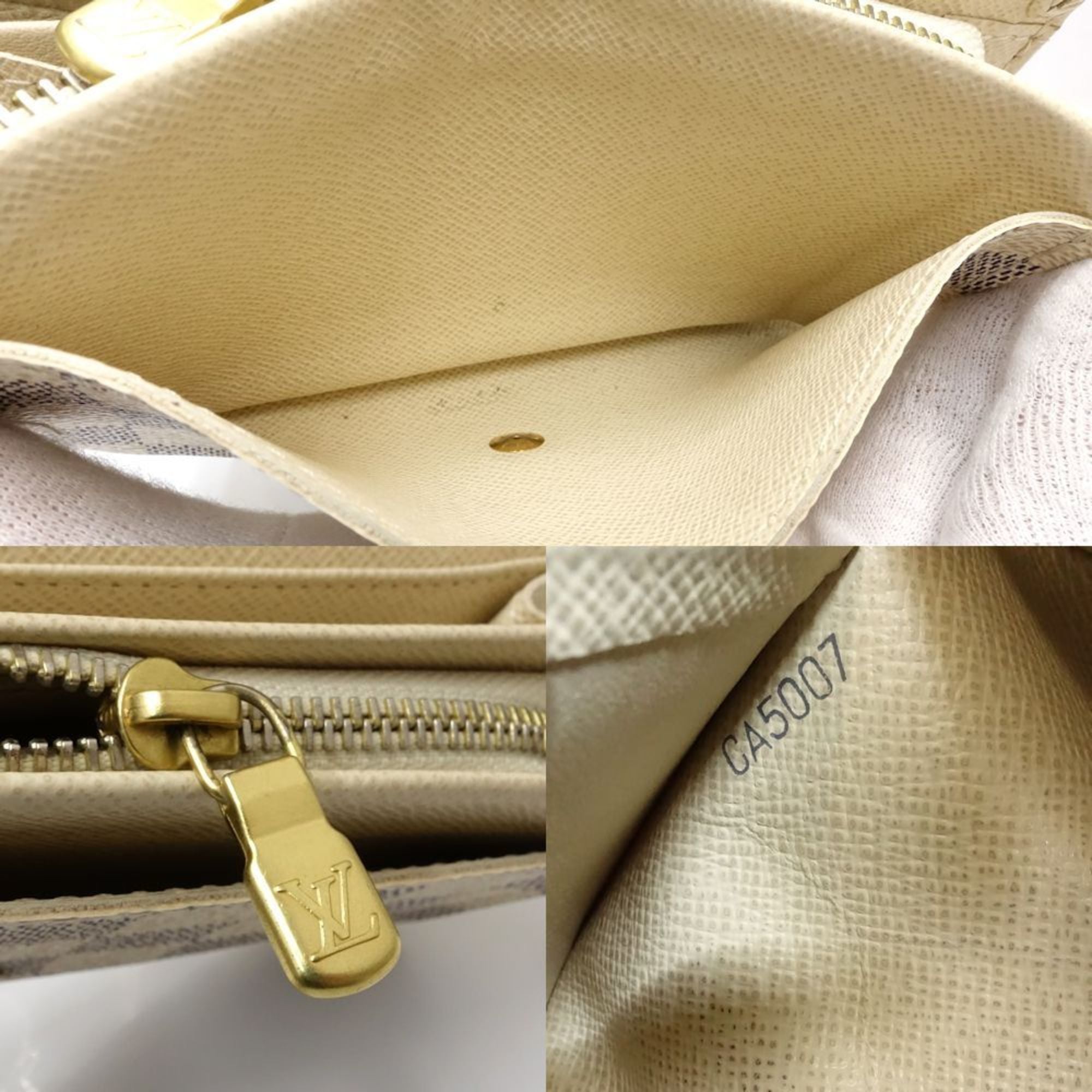 Louis Vuitton Damier Azur Azur Damier Azur Wallet