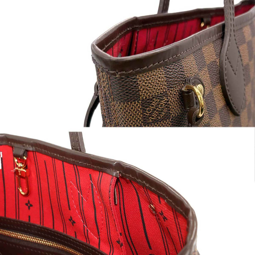 Louis Vuitton Ebene Damier Canvas Tote Bag