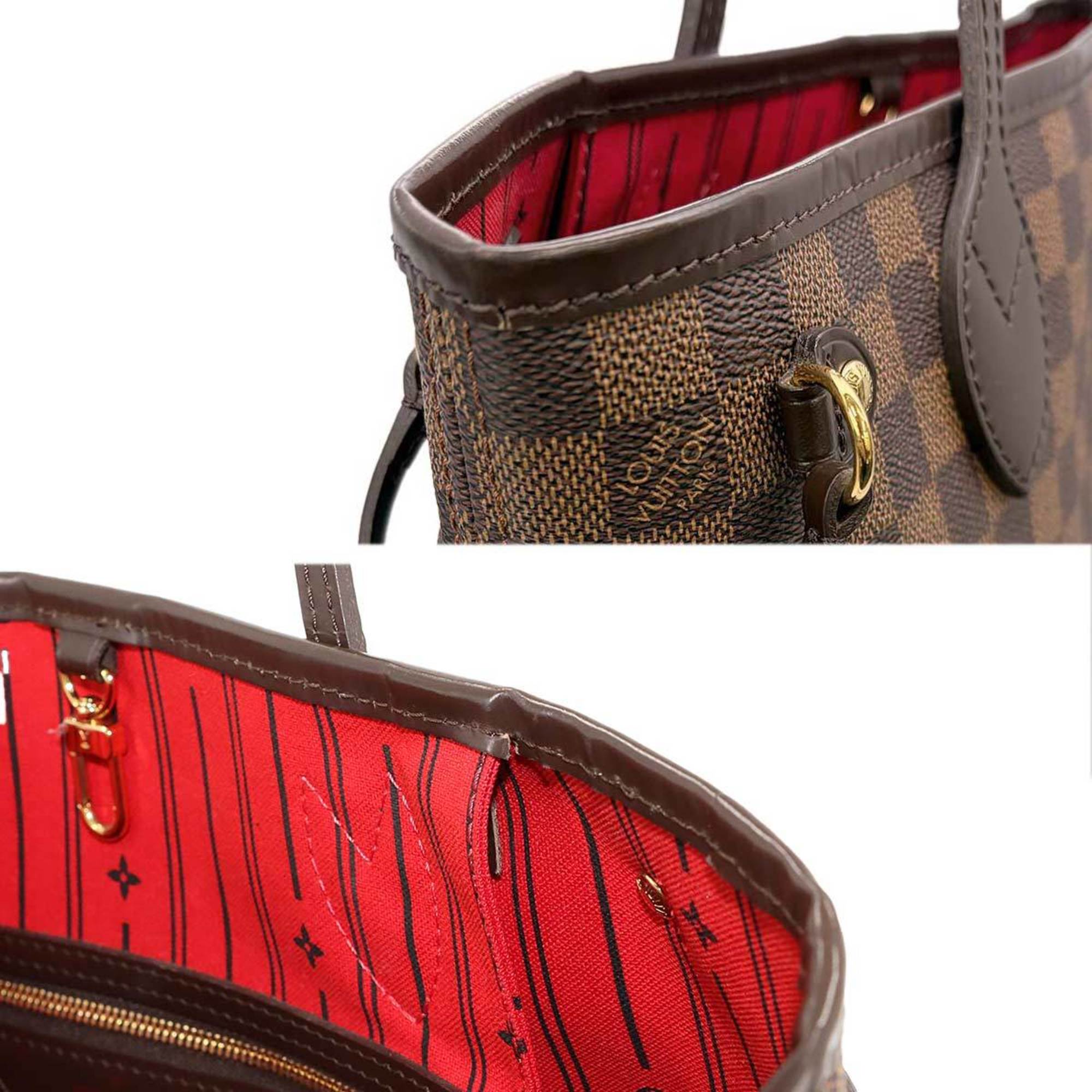 Louis Vuitton Ebene Damier Canvas Tote Bag