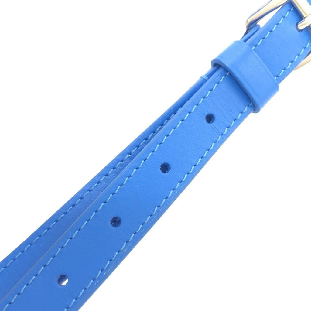 Louis Vuitton Blue Coated Canvas Shoulder Bag