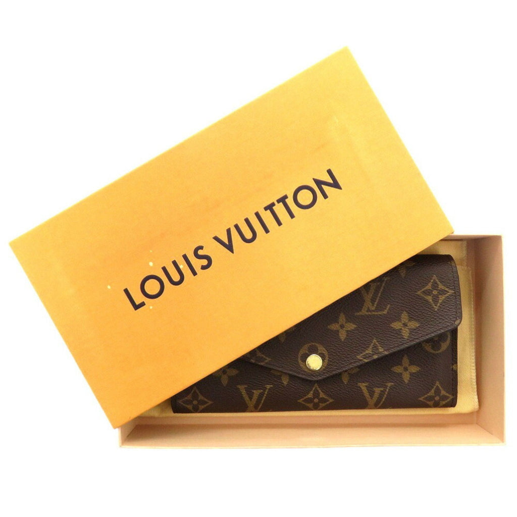 Louis Vuitton Brown Monogram Monogram Long Wallet