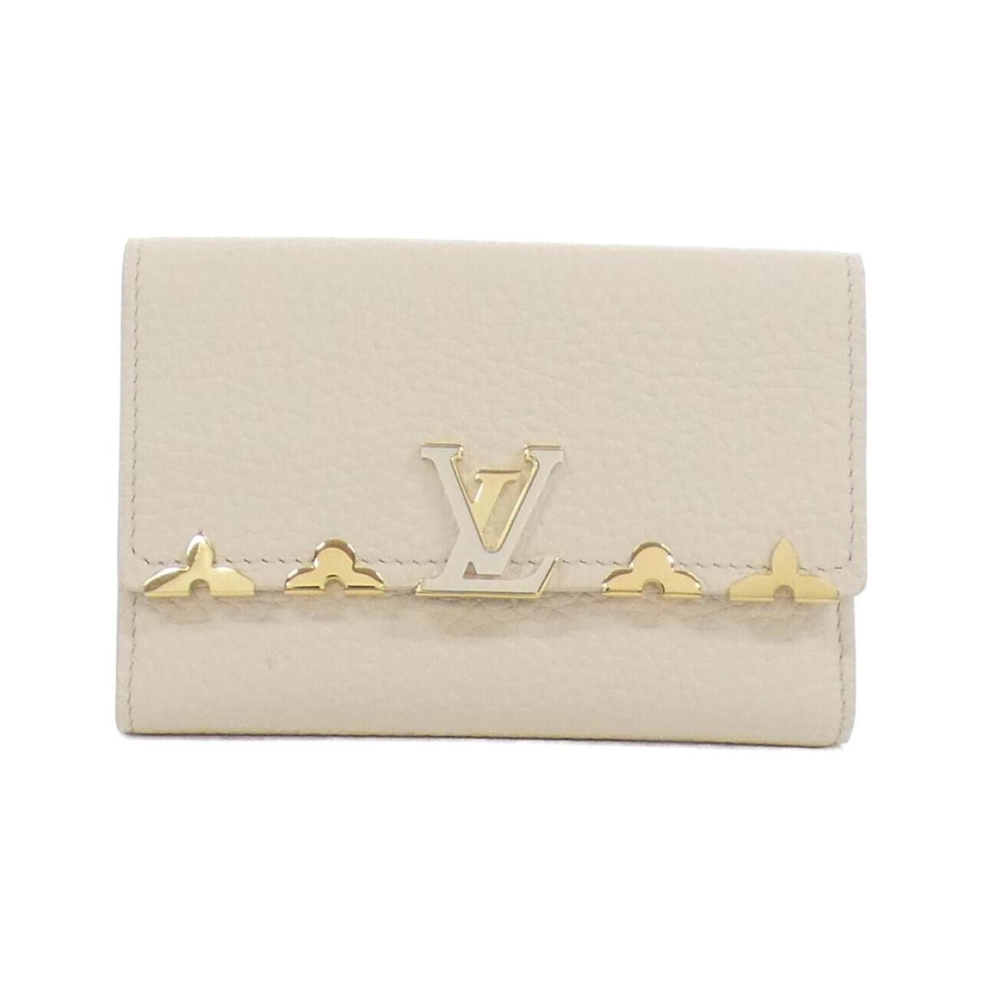 Louis Vuitton Leather Wallet (Tri-Fold)
