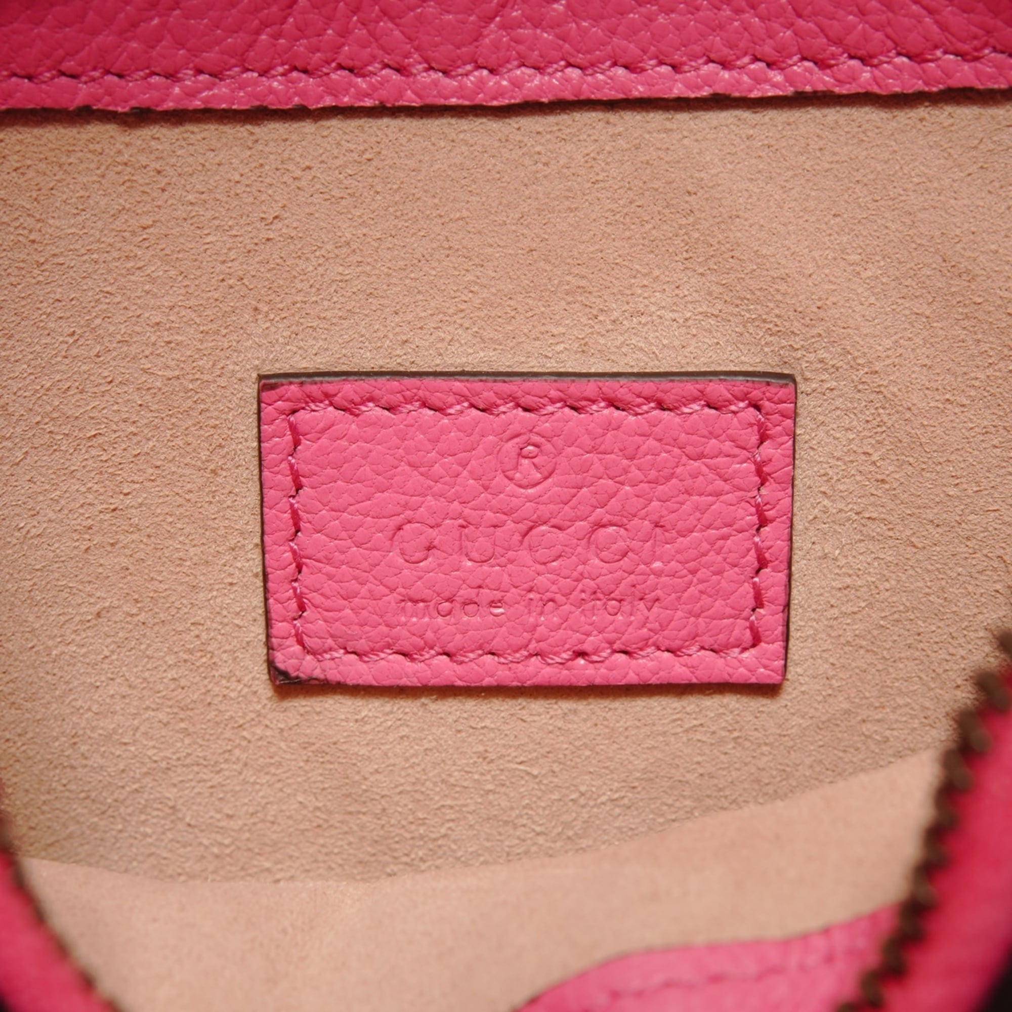Gucci Gg Marmont Pink Shoulder Bag (Pre-Owned)