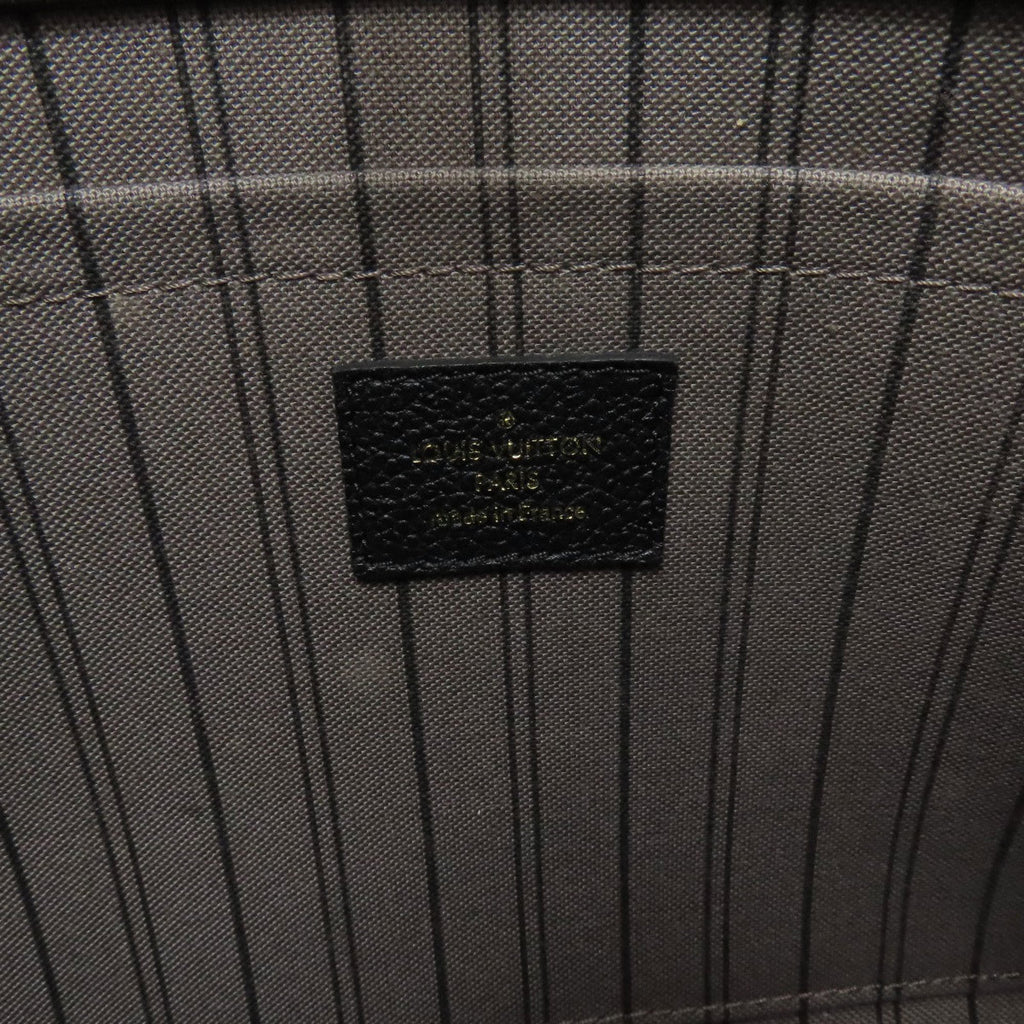 Louis Vuitton Noir Monogram Empreinte Handbag