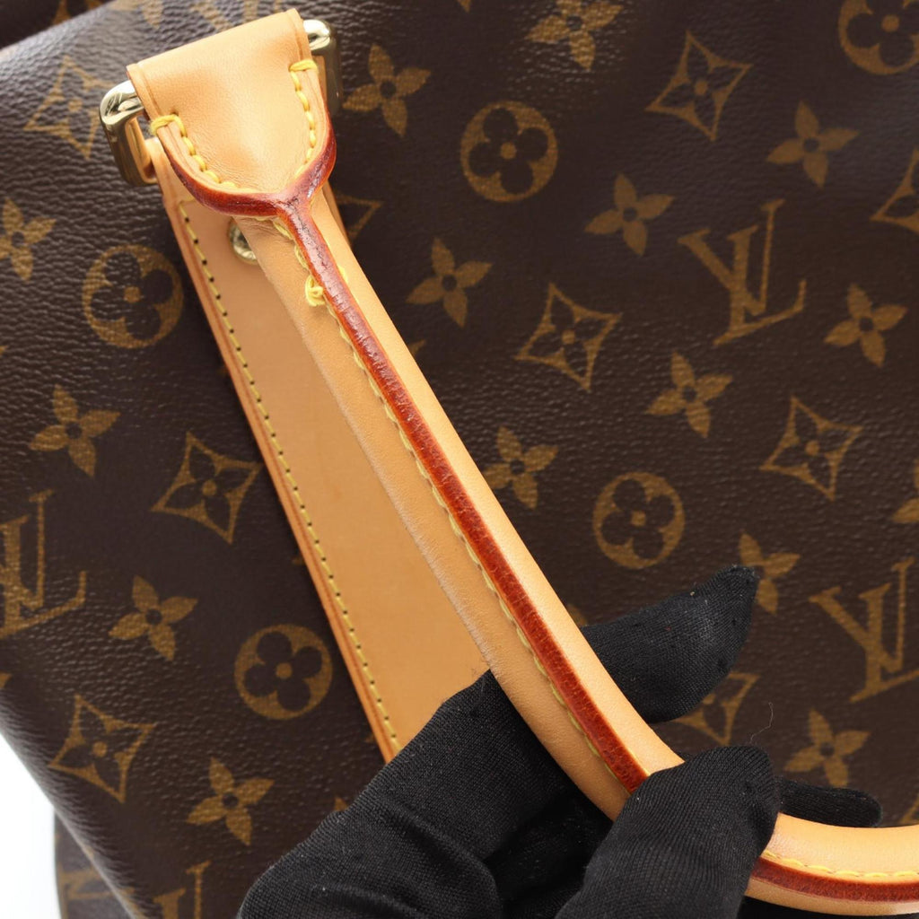 Louis Vuitton Brown Monogram Coated Canvas Boston Bag