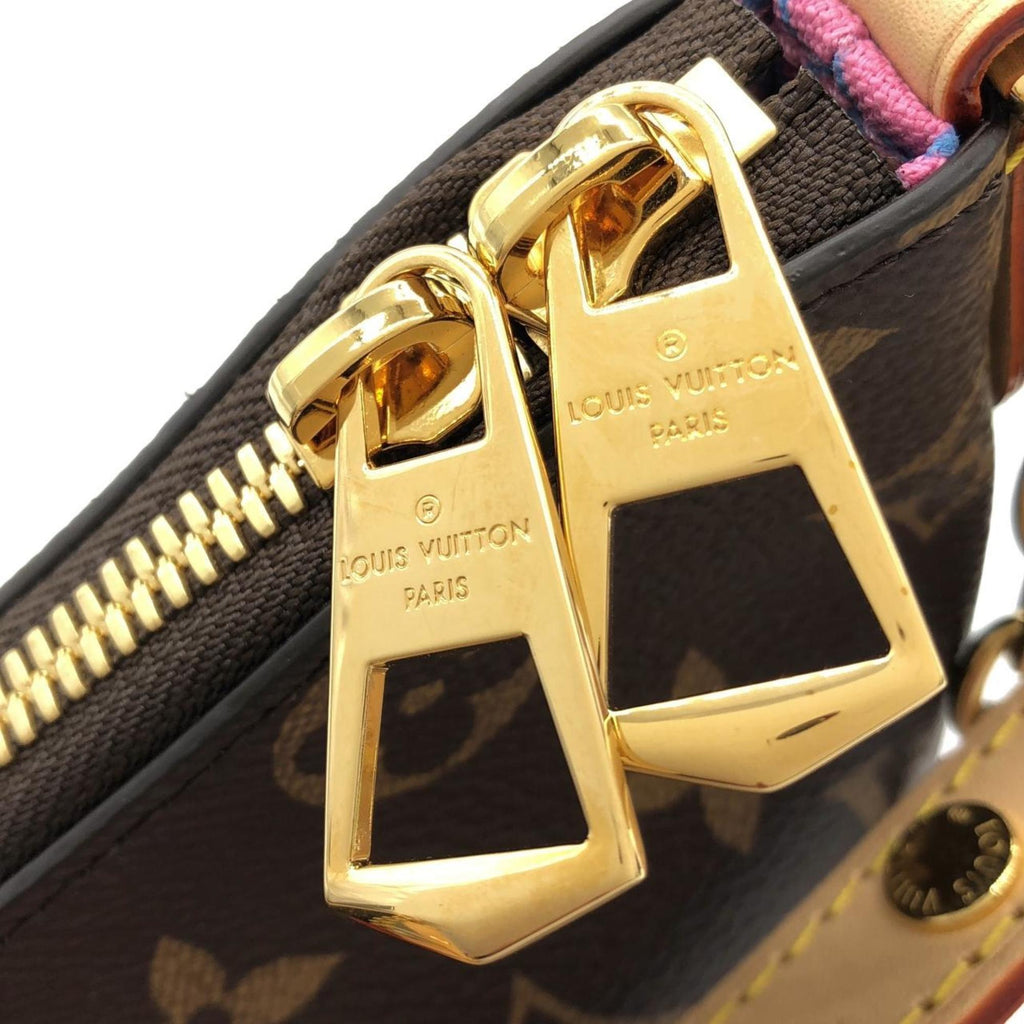 Louis Vuitton Marron Coated Canvas Shoulder Bag