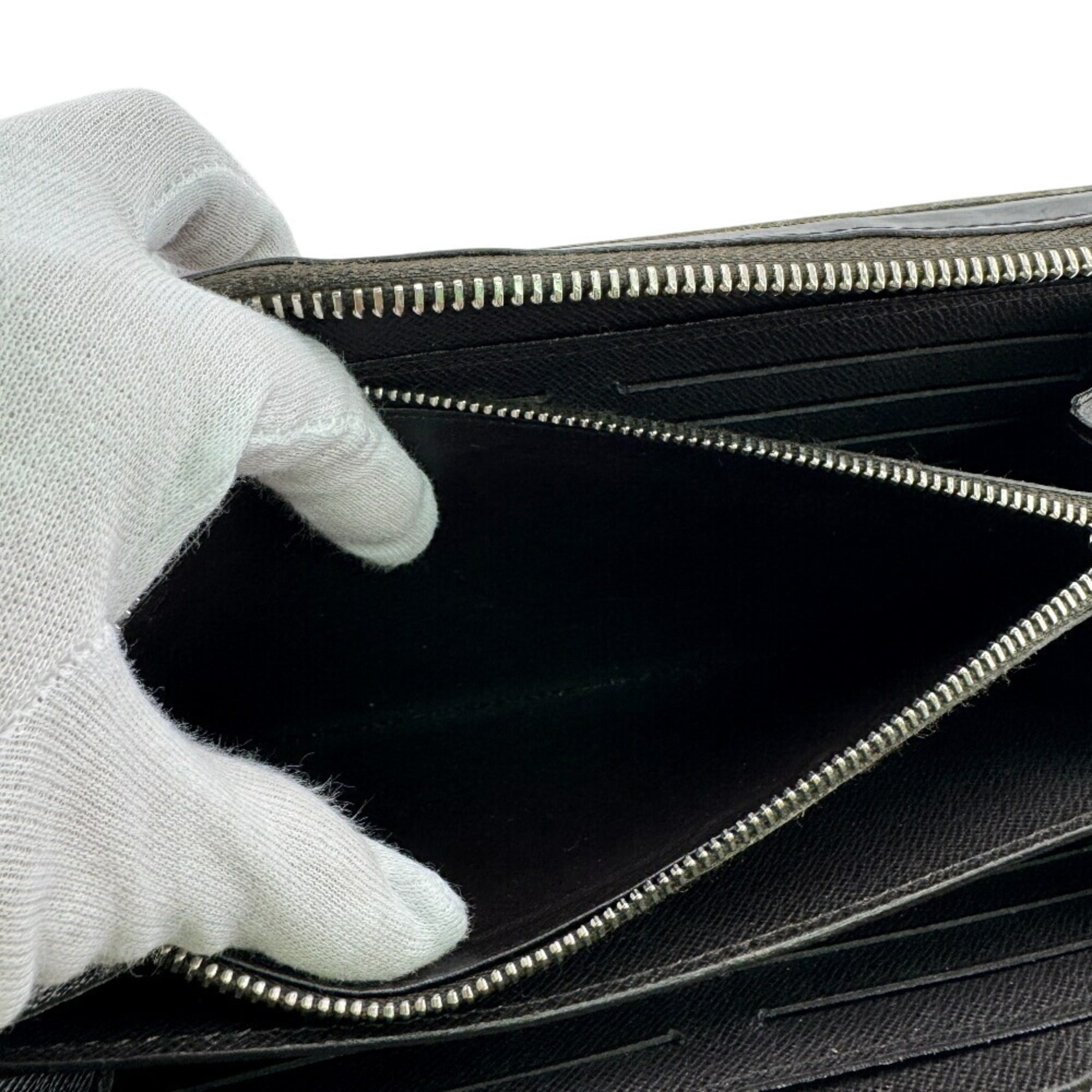 Louis Vuitton Brown Leather Long Wallet