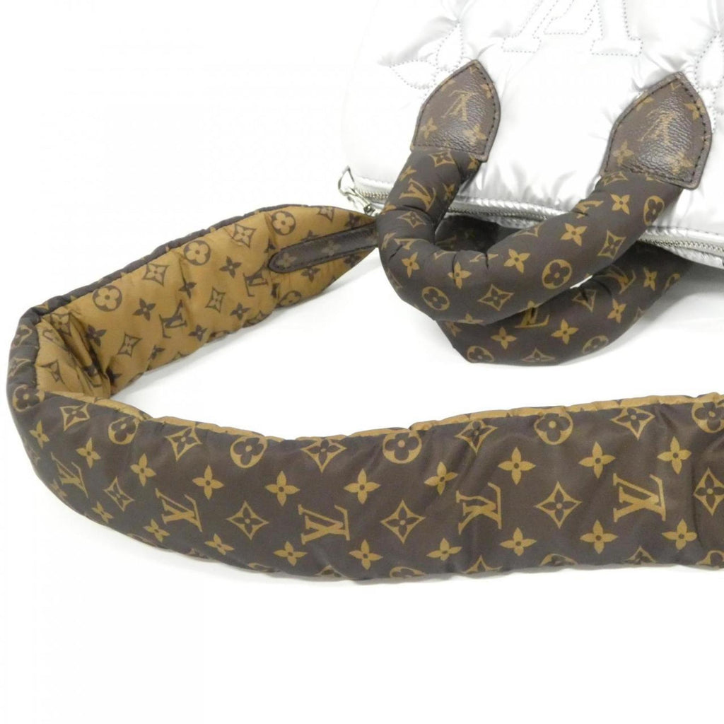 Louis Vuitton Metallic Metallic Silver Boston Bag