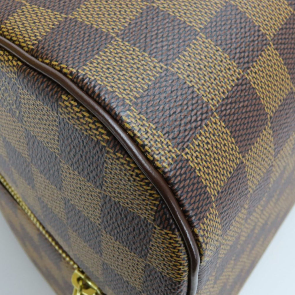 Louis Vuitton Brown Ebene Damier Canvas Handbag